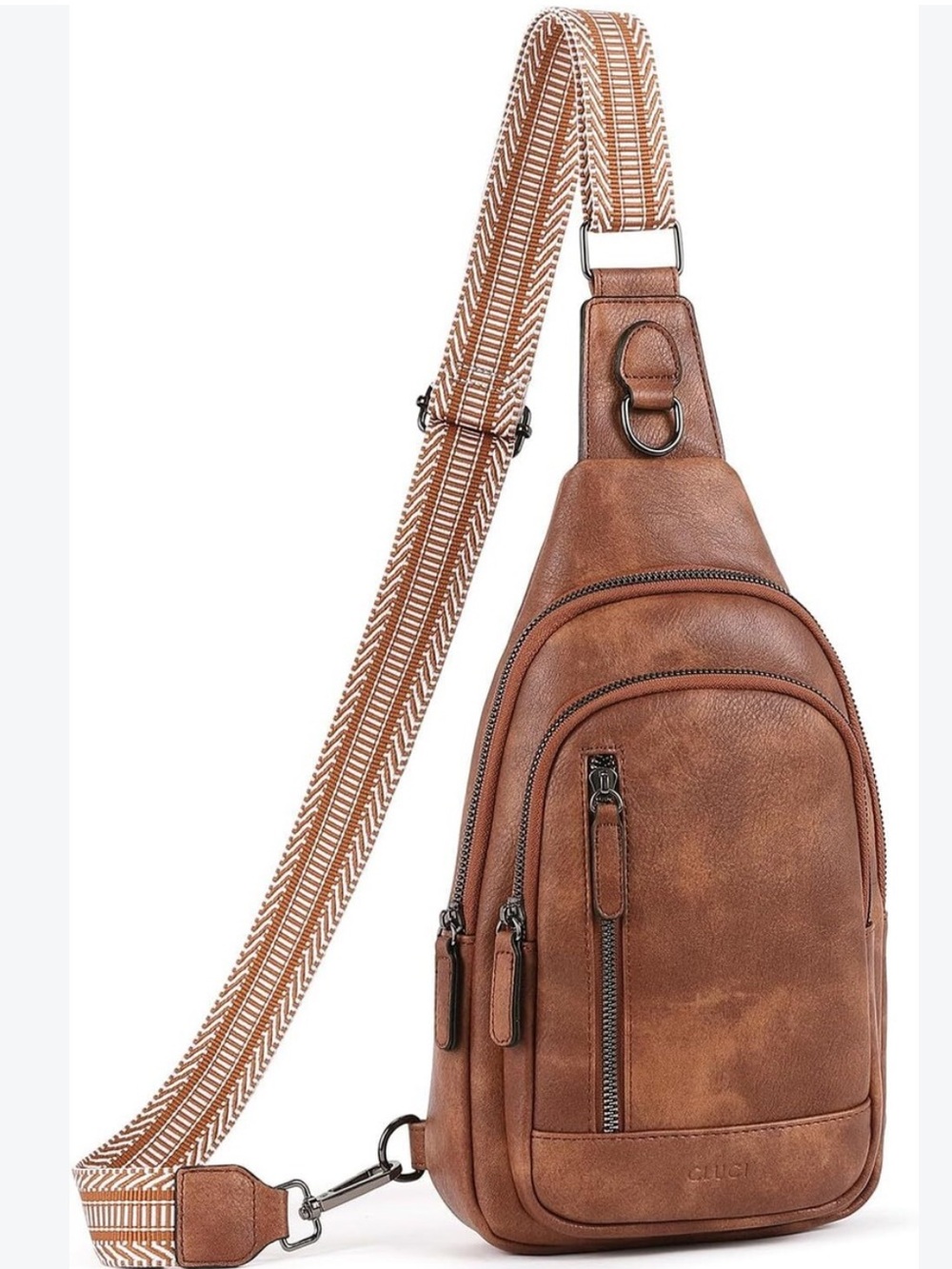CLUCI Crossbody Bags for Women Cross Body Bag Woman Sling 0-1 Brown
